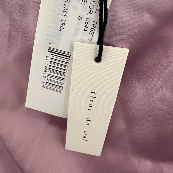 Fleur Du Mal James Lace Trim Cami - Picture 5 of 8